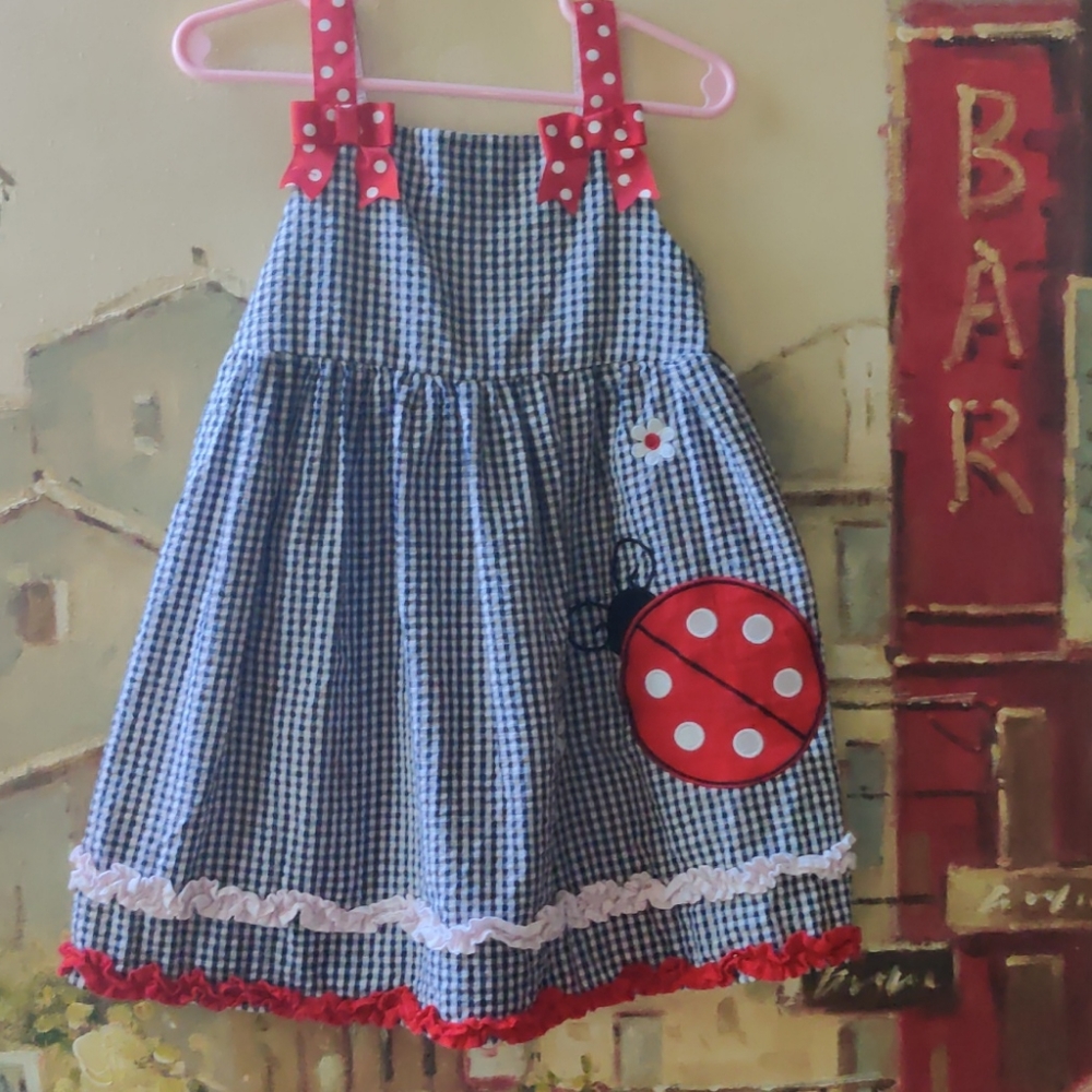 Emily Rose ladybug sundress